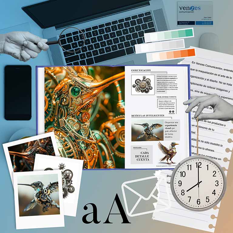 Maquetación y diseño de catálogos y tarifas de empresa